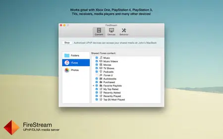 FireStream 1.22 Mac OS X