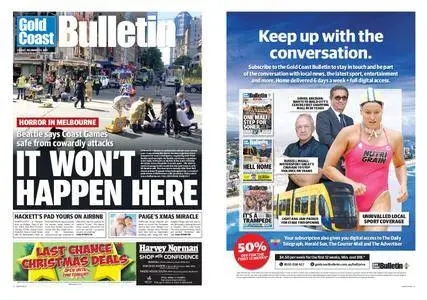 The Gold Coast Bulletin – December 22, 2017