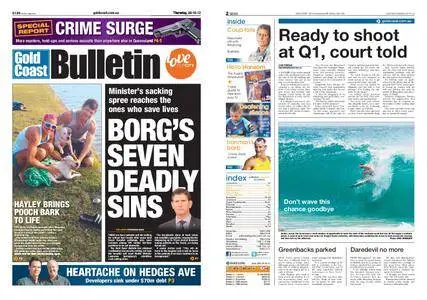 The Gold Coast Bulletin – October 25, 2012