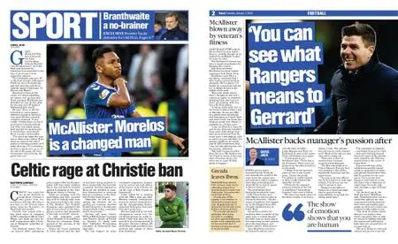 The Herald Sport (Scotland) – January 07, 2020