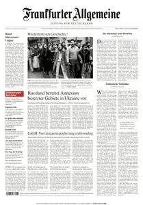 Frankfurter Allgemeine Zeitung  - 21 September 2022