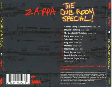 Frank Zappa - Dub Room Special! (1982) [CD+DVD9] {Zappa Records}