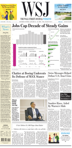 The Wall Street Journal – 11 January 2020