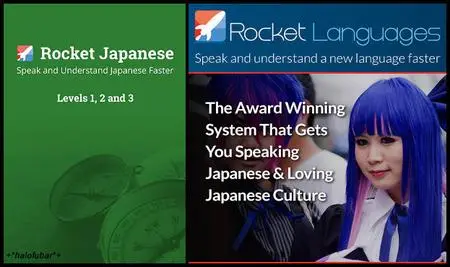 Rocket Japanese Levels 1-3 Complete with Bonus Survival Kits