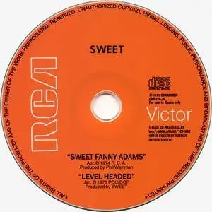 Sweet - Fanny Adams 1974 & Level Headed 1977 (2001)