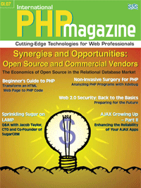 International PHP Magazine - January 2007 Issue