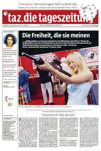 Tageszeitung TAZ vom 28 Dezember 2012