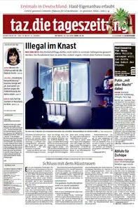 Tageszeitung TAZ vom 23 Juli 2014
