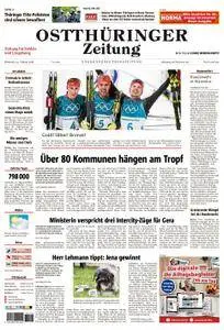 Ostthüringer Zeitung Schleiz - 21. Februar 2018