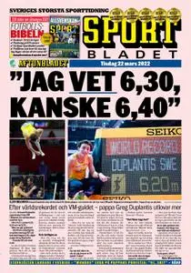 Sportbladet – 22 mars 2022
