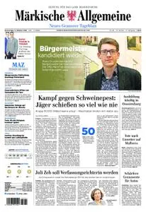 Märkische Allgemeine Neues Granseer Tageblatt - 11. Oktober 2018
