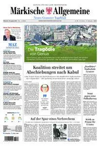 Märkische Allgemeine Neues Granseer Tageblatt - 15. August 2018