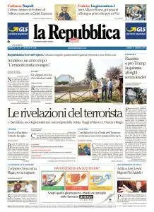 la Repubblica - 21 Agosto 2017