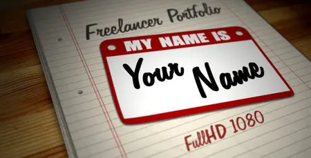 Freelancer Portfolio - Hi, My Name is... - Project for After Effects (VideoHive)