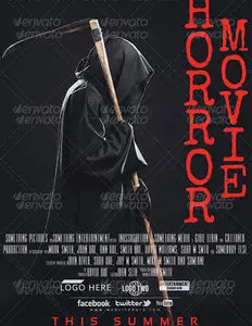 GraphicRiver - Horror Movie Poster Template
