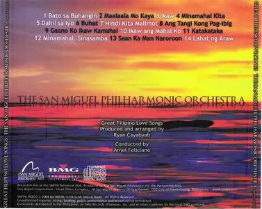 The San Miguel Philharmonic Orchestra - Great Filipino Love Songs (2004) {BMG Phillipines} **[RE-UP]**