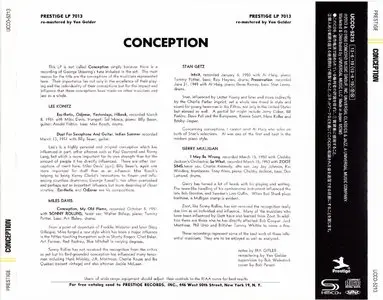 Miles Davis, Stan Getz, Lee Konitz, Zoot Sims - Conception (1951) {2013 Japan Prestige 7000 Chronicle SHM-CD HR Cutting Series}