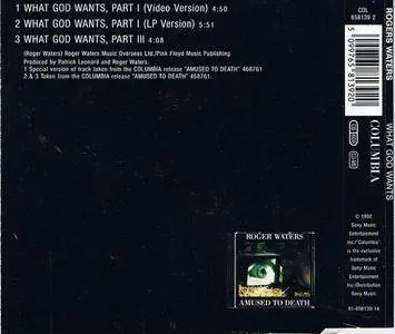 Roger Waters - What God Wants, Part I (Europe CD5) (1992) {Columbia}