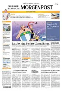 Solinger Morgenpost – 24. Oktober 2019