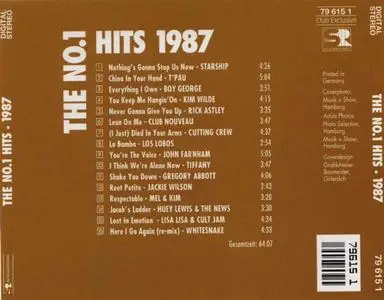 The No.1 Hits 1985-1989