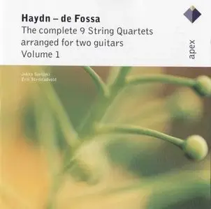 Haydn Arr. De Fossa - 9 String Quartets Arranged For Two Guitars