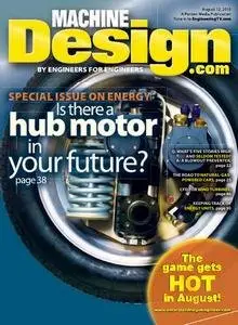 Machine Design Magazine, August 12, 2010