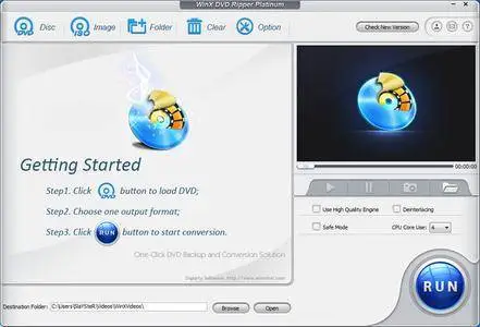 WinX DVD Ripper Platinum 8.5.0.177 Biuld 24.03.2017 Multilingual