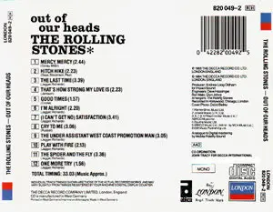 The Rolling Stones - Out of Our Heads (1965) [London 820 049-2, 1984]