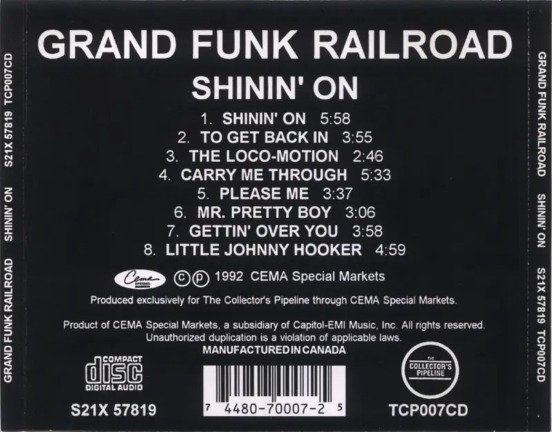 Текс фонка. Grand Funk Railroad 1974. Grand Funk Railroad Shinin' on. Grand Funk Shinin' on 1974. Grand Funk* – Shinin' on обложка -Advisory.