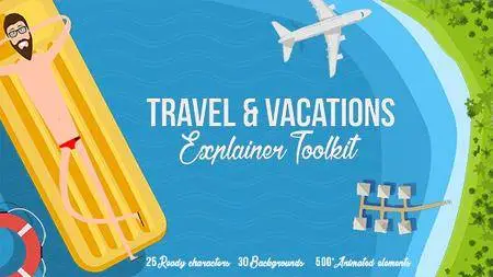 Travel & Vacations Explainer Toolkit - Project for After Effects (VideoHive)