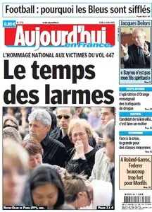 Aujourd Hui En France. Jeudi 04 Juin 2009