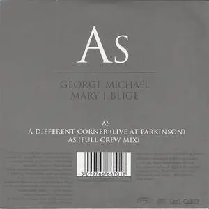 George Michael/Mary J Blige - As (Europe CD5) (1999) {Epic}