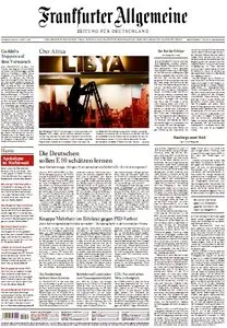Frankfurter Allgemeine Zeitung mit RMZ vom 9. März 2011