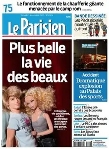 Le Parisien + Journal de Paris du Samedi 9 Novembre 2013