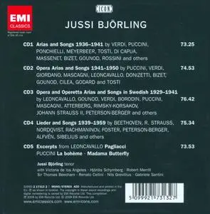 Jussi Bjorling - Icon: The Swedish Caruso (5CD Box Set, 2008)