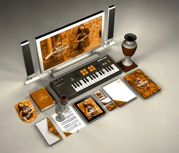 Corporate Identity Mockup Template 5 PSD