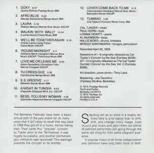 Cal Tjader - Monterey Concerts (1959) (1989 Reissue, Remastered)