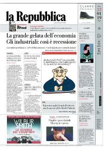 la Repubblica - 12 Gennaio 2019