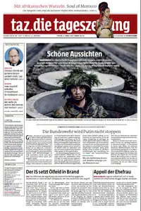 Tageszeitung TAZ vom 06 Maerz 2015