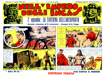 Collana Albi Grandi Avventure - Nell'Impero Degli Incas - Volume 12