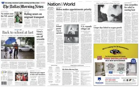 The Dallas Morning News – August 03, 2021