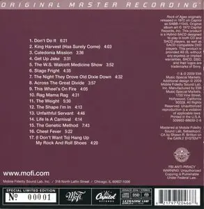 The Band - Rock Of Ages (1972) [MFSL UDSACD 2046, 2010]