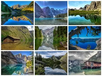 50 Amazing Mountain Lakes HD Wallpapers 2