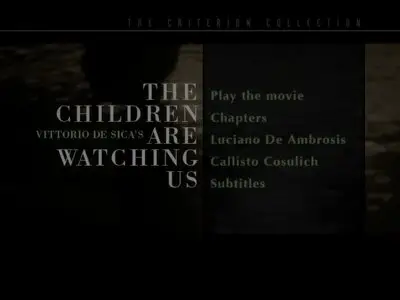 THE CHILDREN ARE WATCHING US (1944) - (The Criterion Collection - #323) [DVD9] [2006]