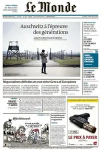 Le Monde du Mercredi 28 Janvier 2015