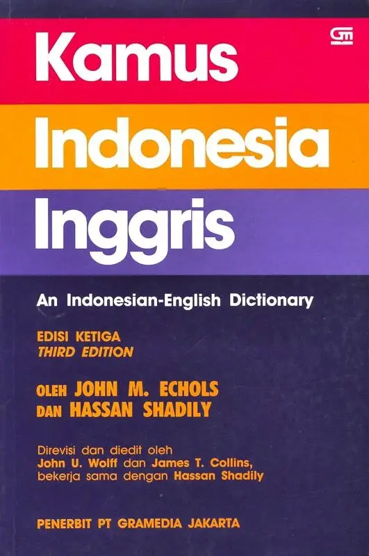  Kamus Indonesia Inggris An Indonesian English Dictionary 