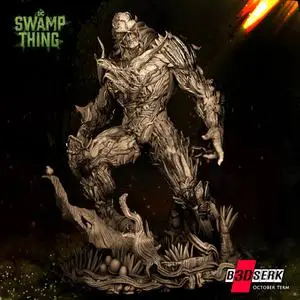 B3dserk - The Swamp Thing Statue