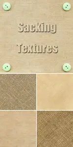 Stock Photo - Sacking Textures