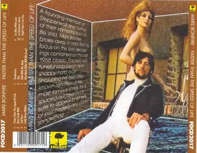 Mars Bonfire - Faster Than The Speed Of Life (1969)