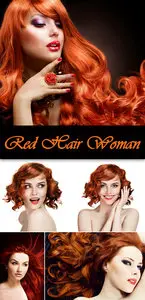 Stock Photo - Red Hair Woman